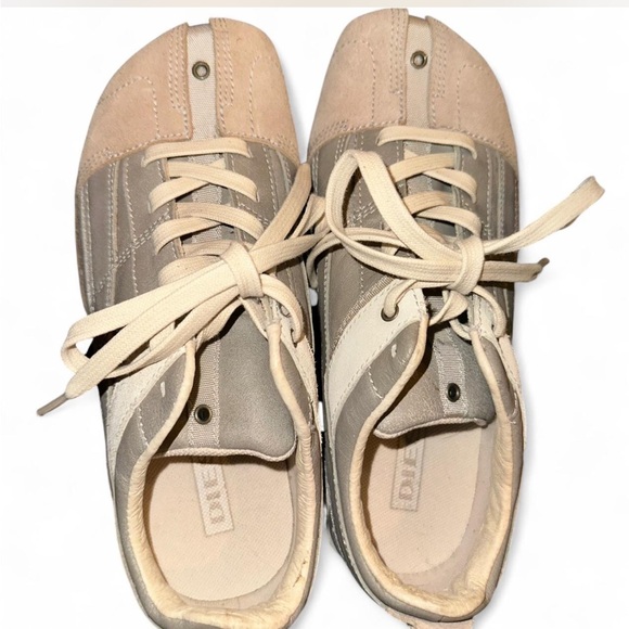 Diesel Shoes - Diesel Beige and Gray Women's Sneakers